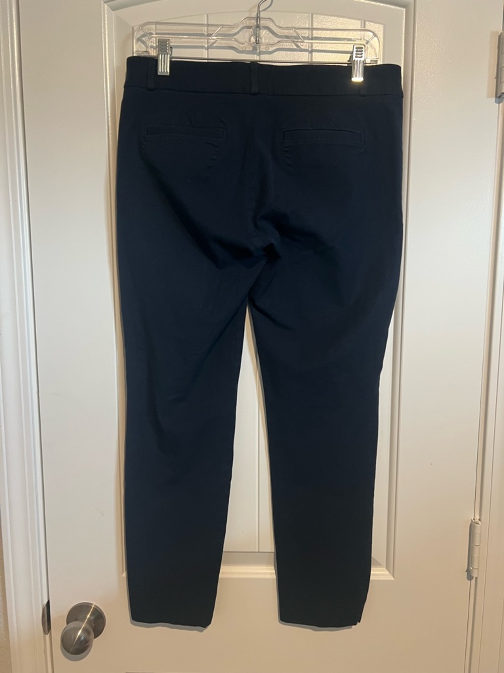 Banana Republic Women's Straight Leg Ryan Pants in Dark Navy